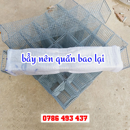 bẫy bắt rắn lưới 8ly
