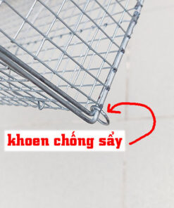 bẫy chim bìm bịp có khoen chống sẩy
