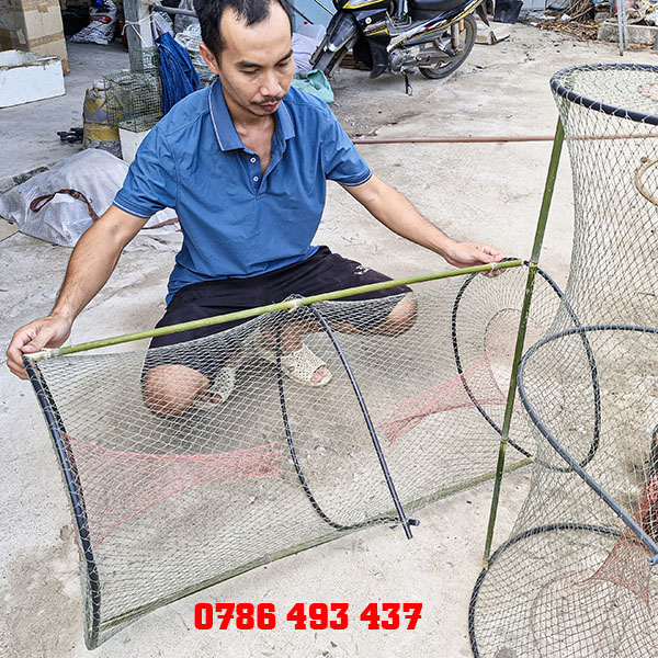 lờ bắt cá lóc khổ lớn 1m