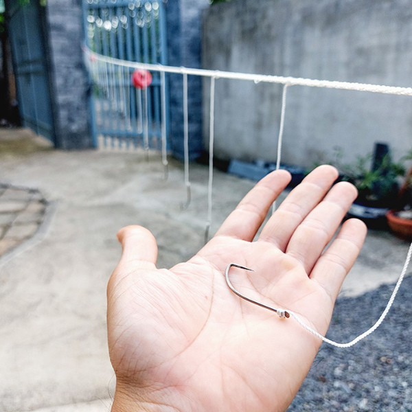 lưỡi câu kiều, lưỡi câu giăng không mồi